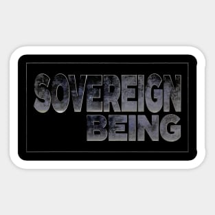 Sovereign Being II Sticker